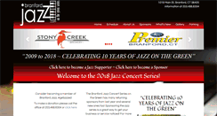 Desktop Screenshot of branfordjazz.com